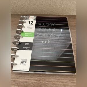 NWT The Happy Planner - Budent Edition, undated, 12-month Planner